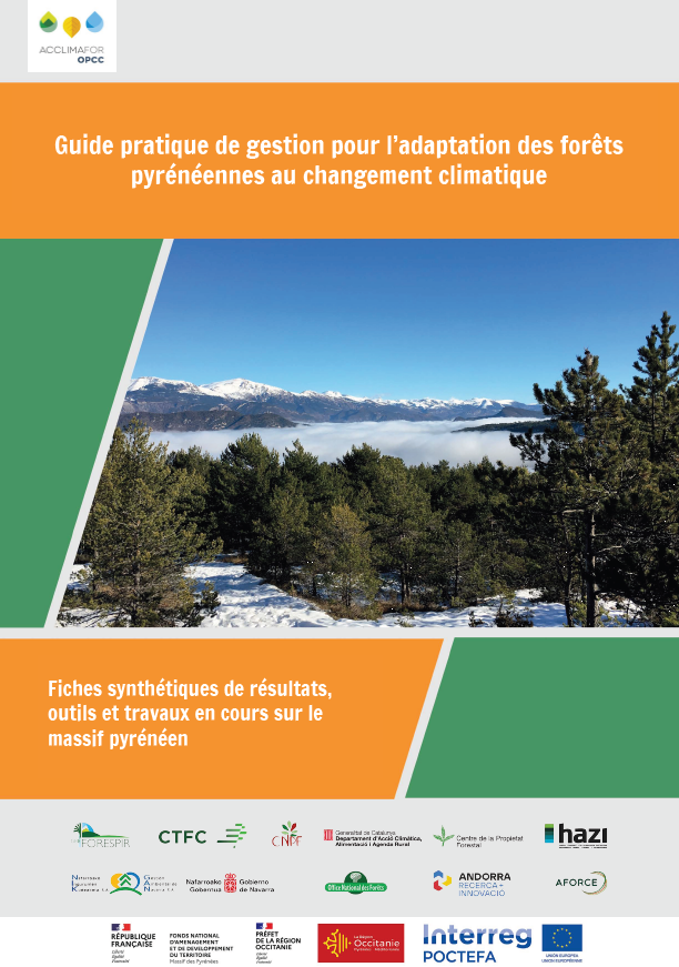 Couverture guide ACCLIMAFOR