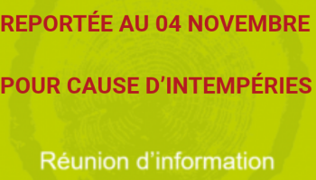 Report au 04 novembre