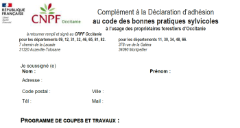 Programme coupes et travaux